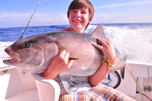 Cancun amberjack fishing